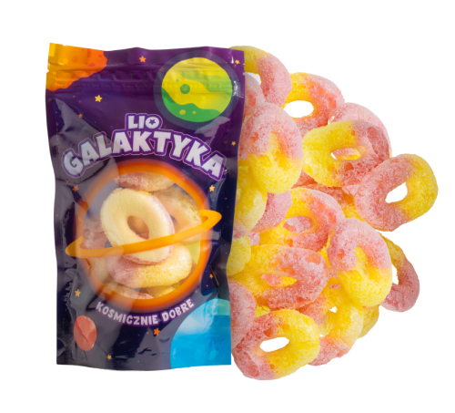 Liofilizowane żelki Brzoskwiniowe Obrączki