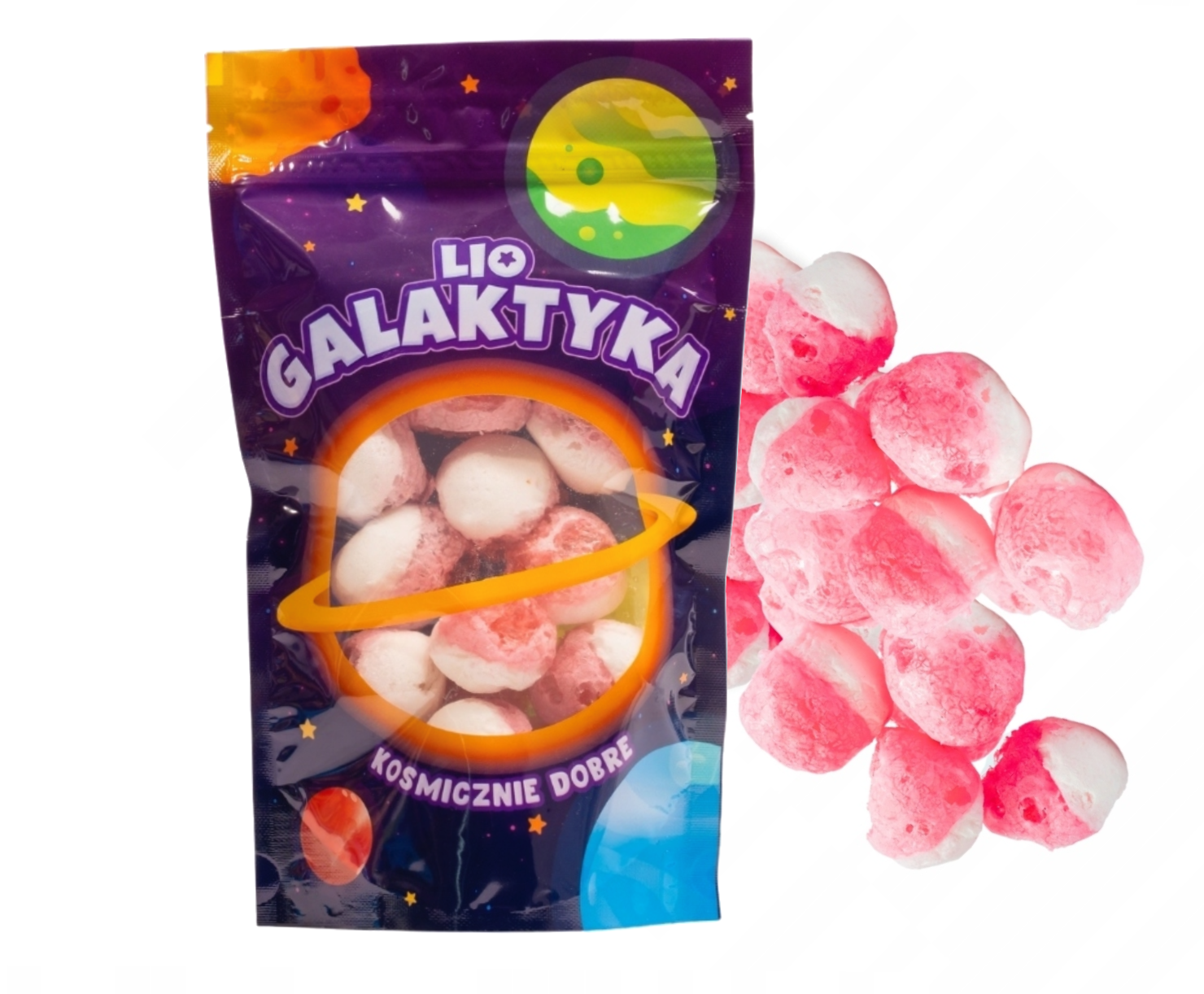 Liofilizowane Beczułki (Truskawka)